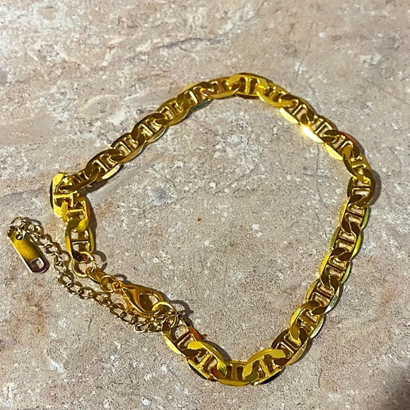 Mariner Gold Plated Chain Link Bracelet - Picture 5 of 6
